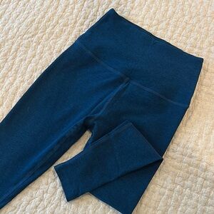 Beyond Yoga Teal Blue Leggings 25” length